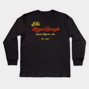 The regal beagle cocktail 1977 Kids Long Sleeve T-Shirt